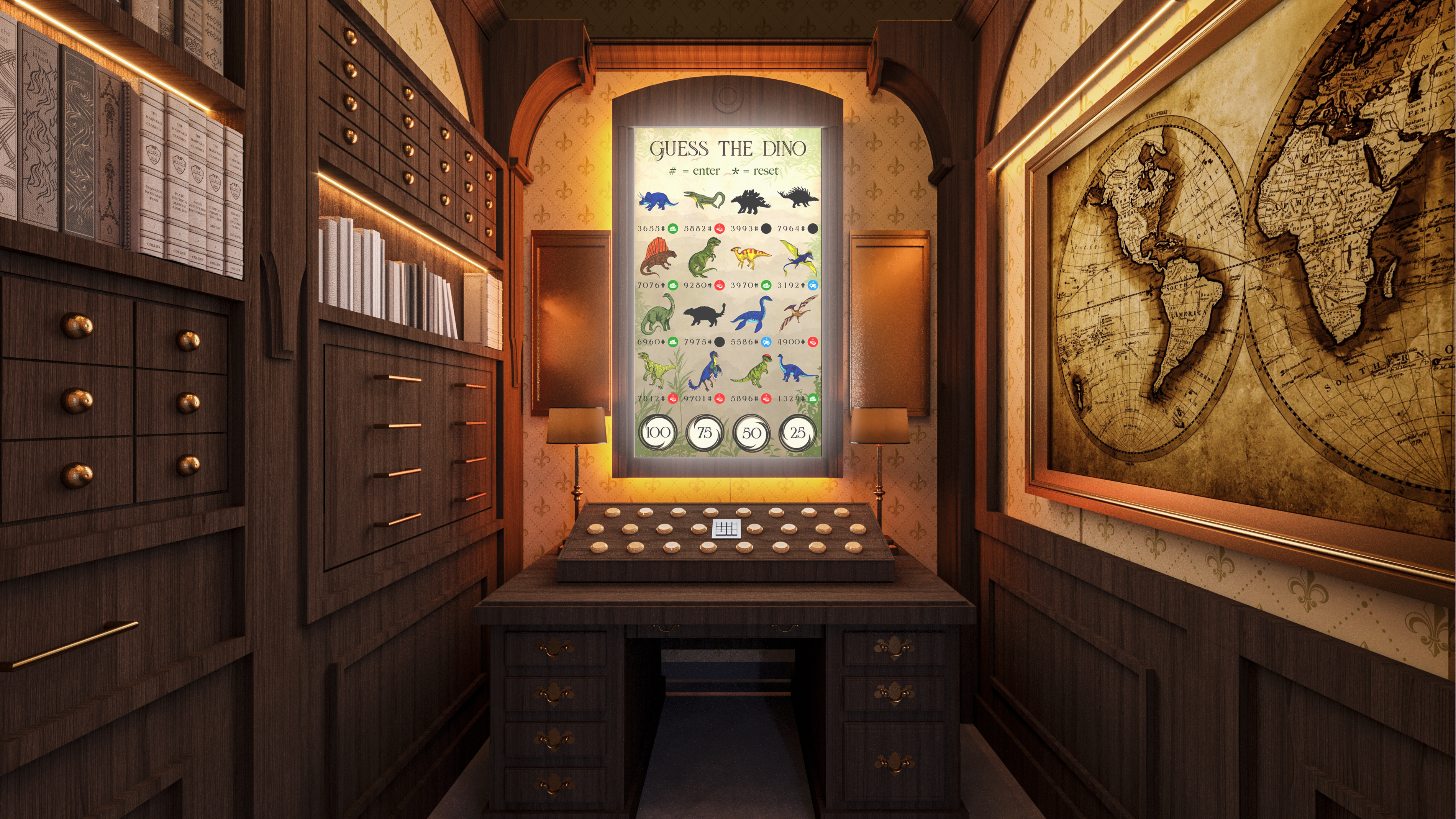 Paleontologist's Study